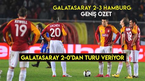 Galatasaray 2 3 hamburg